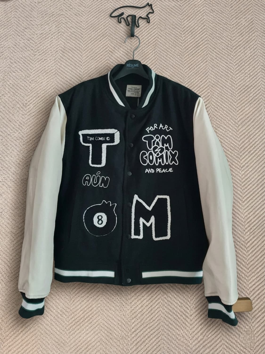 팀코믹스 바시티자켓 L 상품이미지2