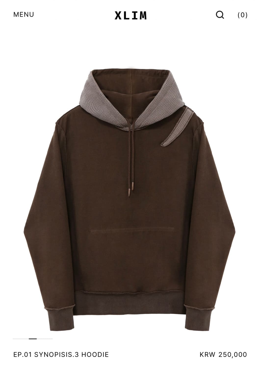 Xlim ep1 시놉시스3 후디 브라운 M 상품이미지3