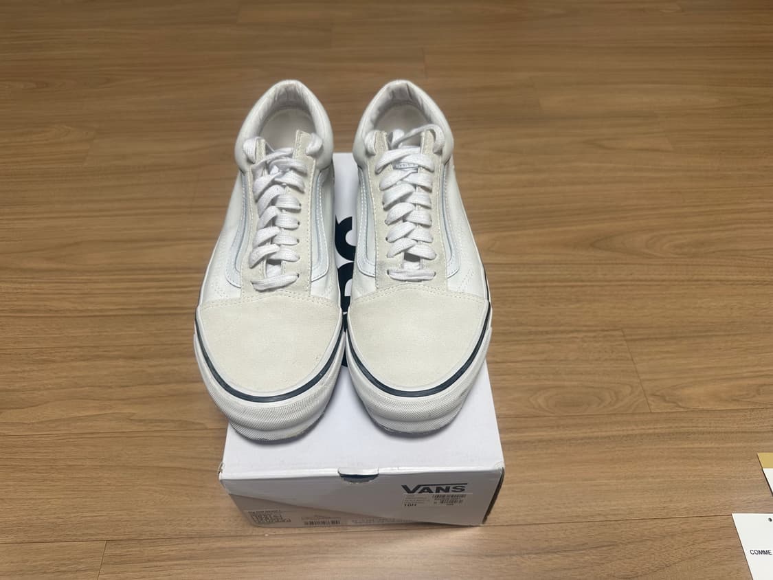 285 반스 볼트 x CDG 올드스쿨 LX 화이트 상품이미지4