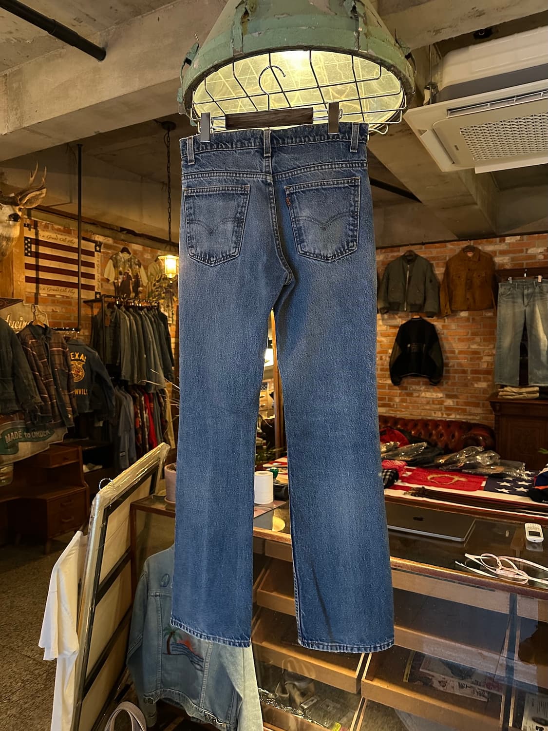 90s USA Levis 517 Boot Cut Denim Pants 상품이미지5
