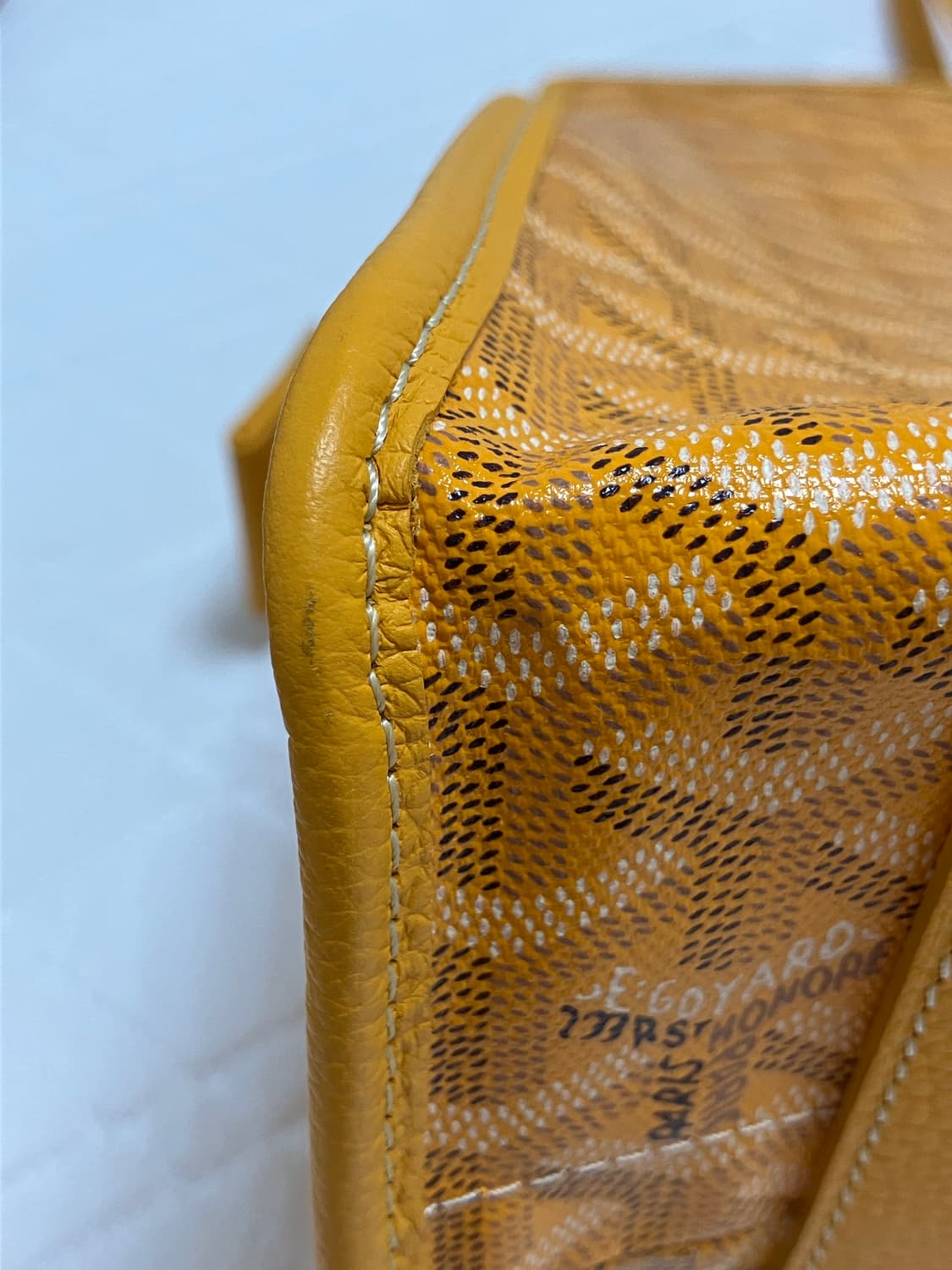 고야드 하디백 PM 옐로우 상품이미지8