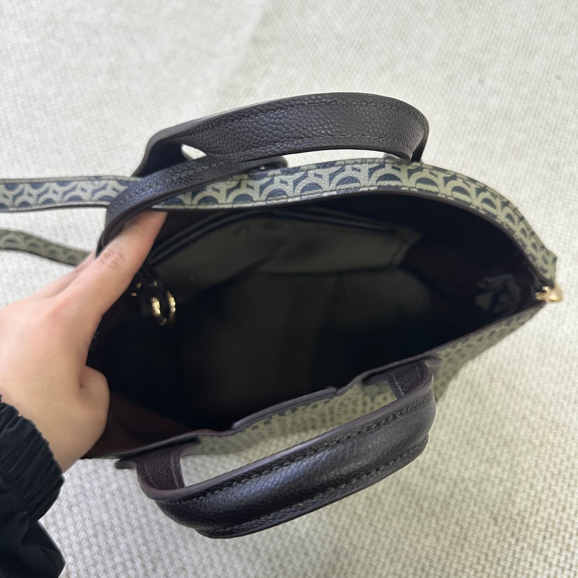 실측확인 루이까또즈 모노그램 패턴 토트백0409D 상품이미지2