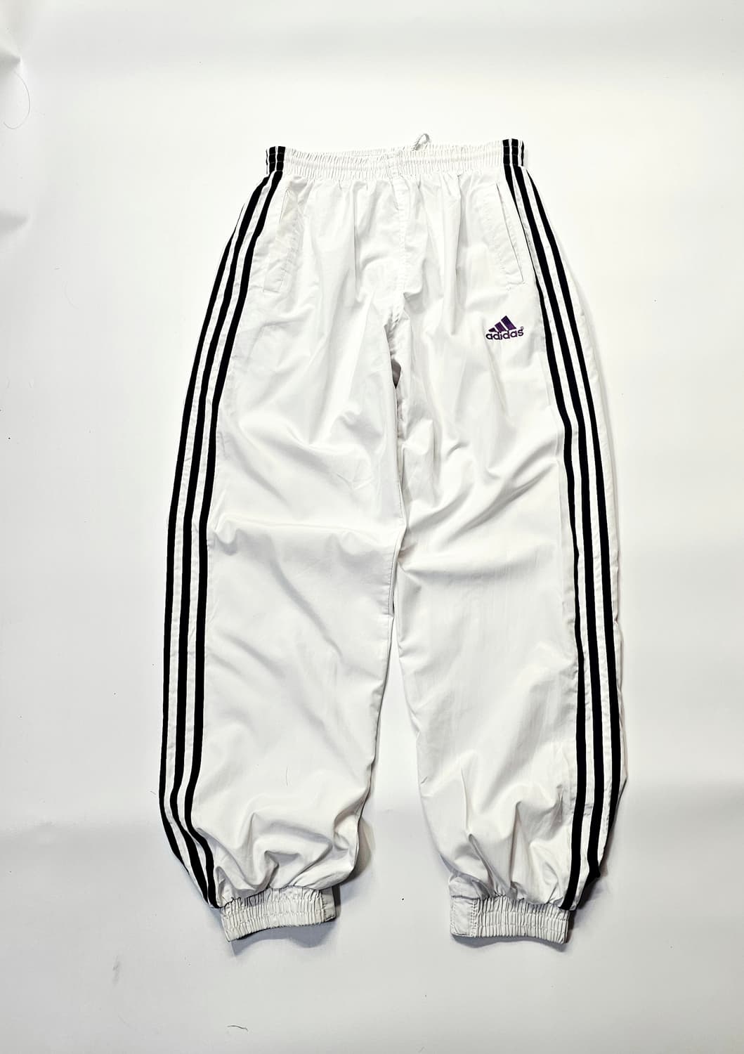 아디다스 흰검 삼선 트랙팬츠 바람막이 조거 바지 상품이미지2