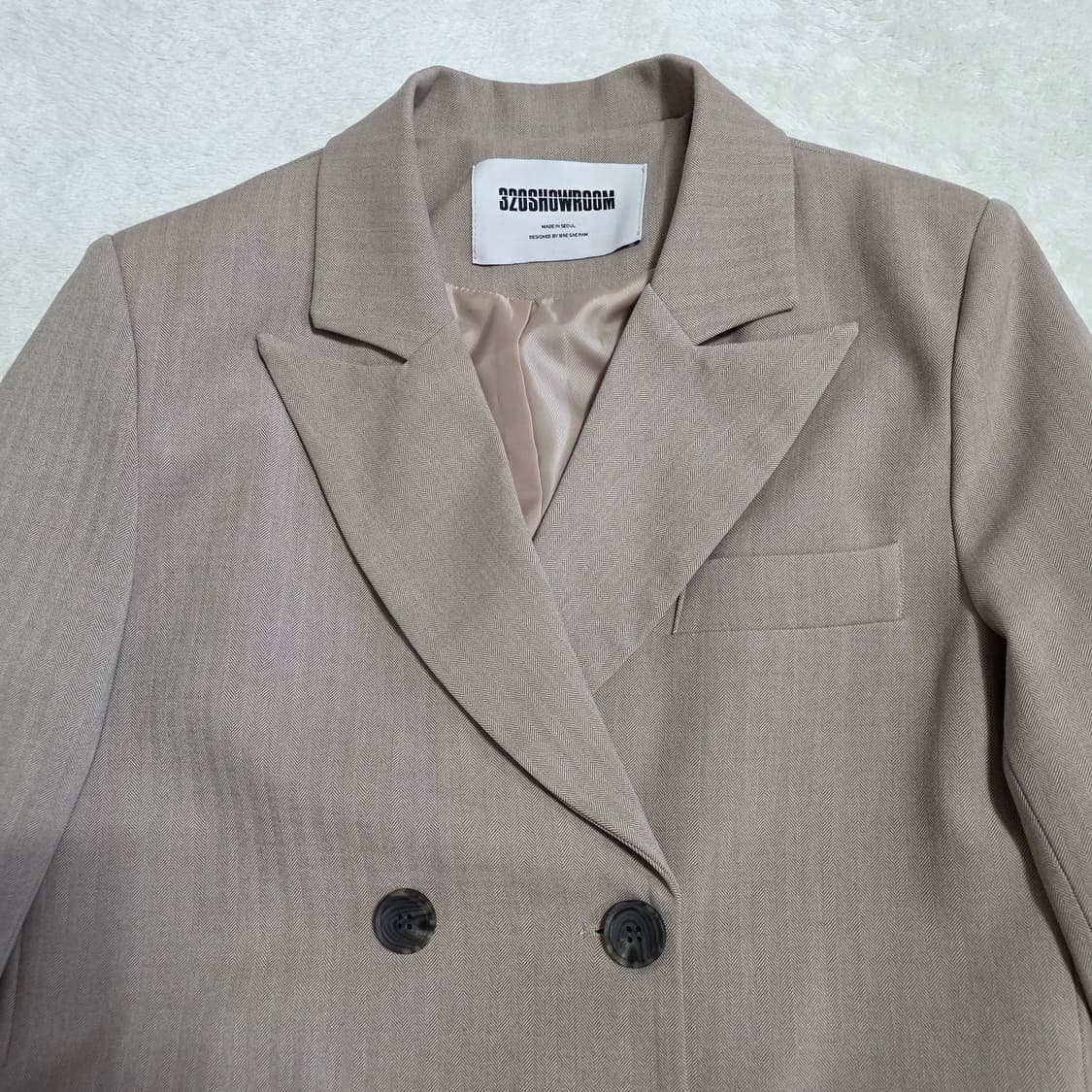 (F)여성 302쇼룸 더블 자켓 상품이미지2