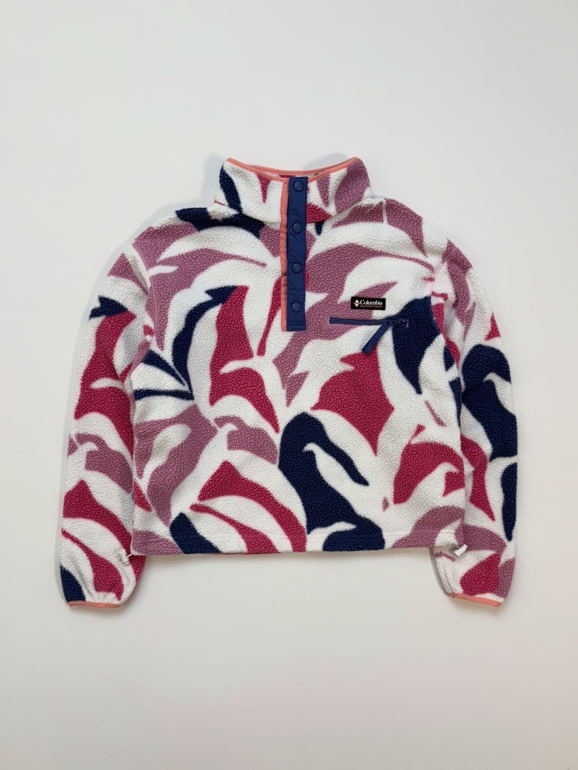 콜롬비아 아즈텍(노르딕) 하프집업 Pink (M/M) 상품이미지1