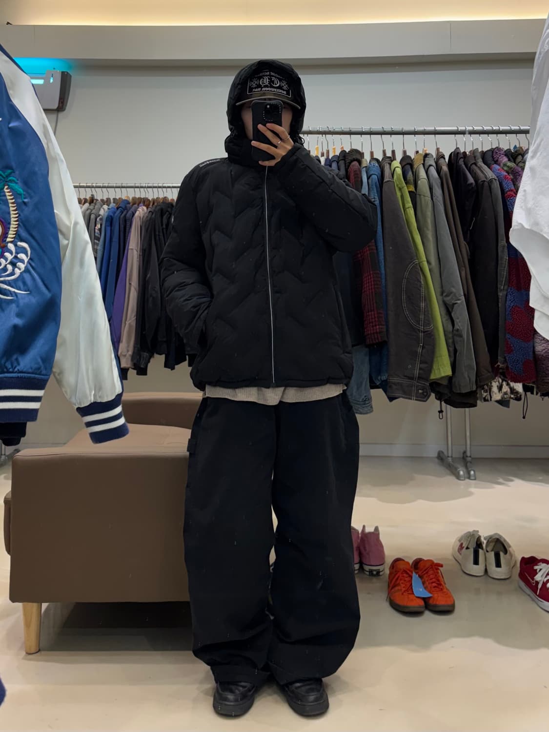 몽벨 새상품 중경량 패딩 상품이미지3