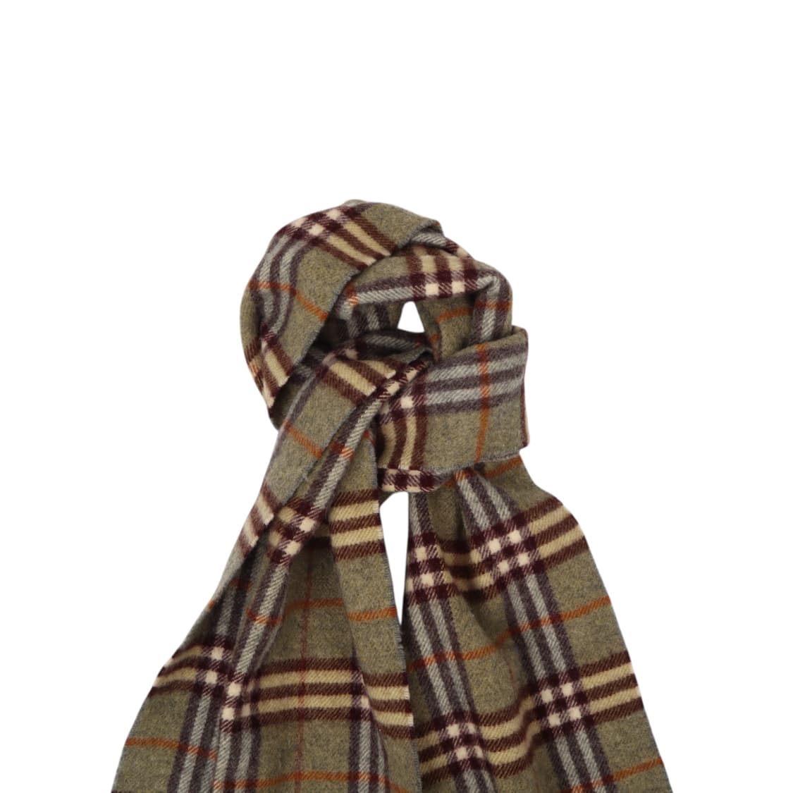 버버리 말차 램스울 노바체크 머플러 상품이미지2
