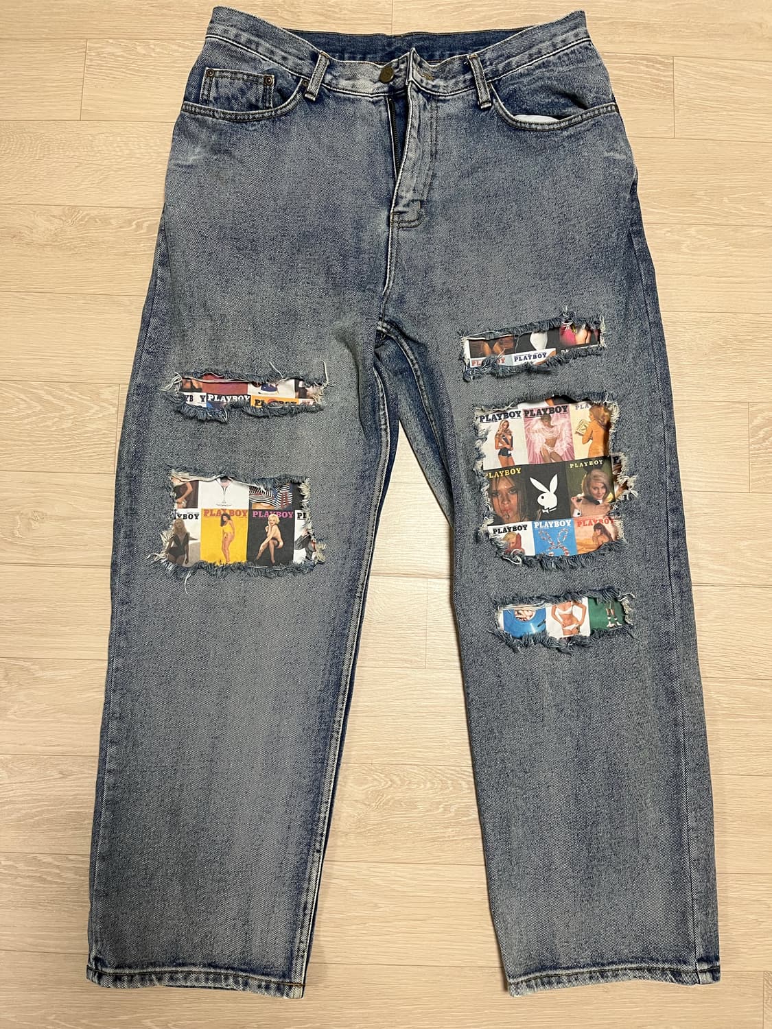 위캔더스 플레이보이 데님팬츠 상품이미지2