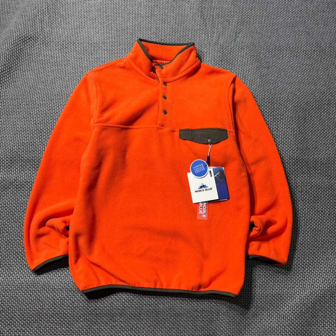 (새상품) 빈티지 아웃도어 플리스 스냅티 상품이미지1