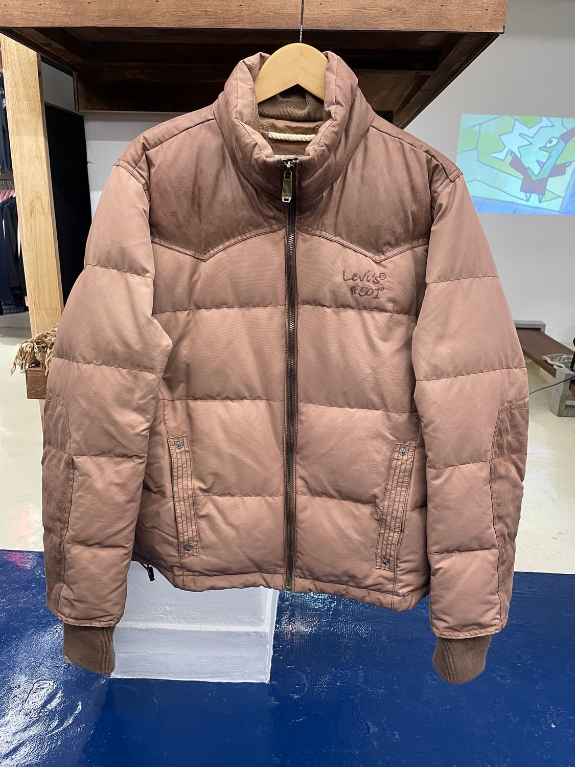 Levis 리바이스 샵501 패딩 상품이미지4