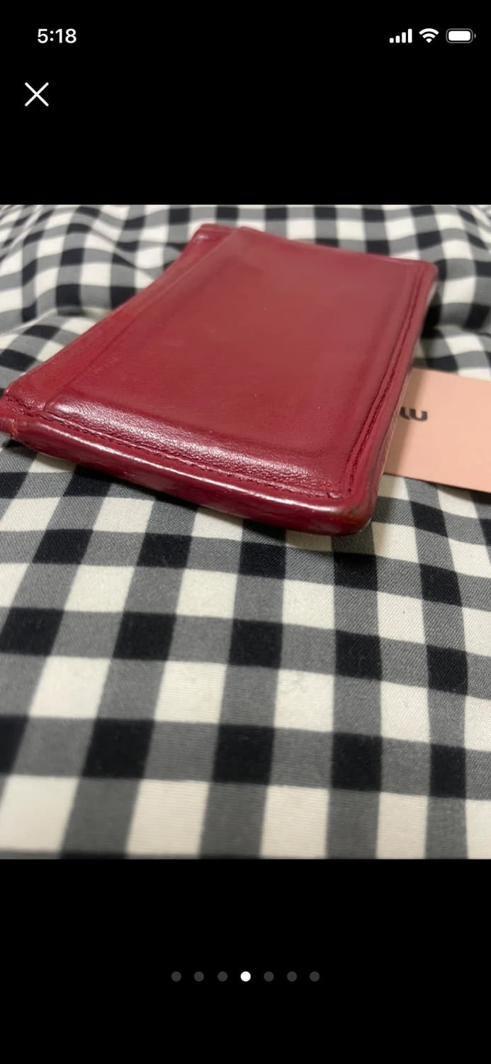 미우미우 카드지갑 카드홀더 상품이미지4