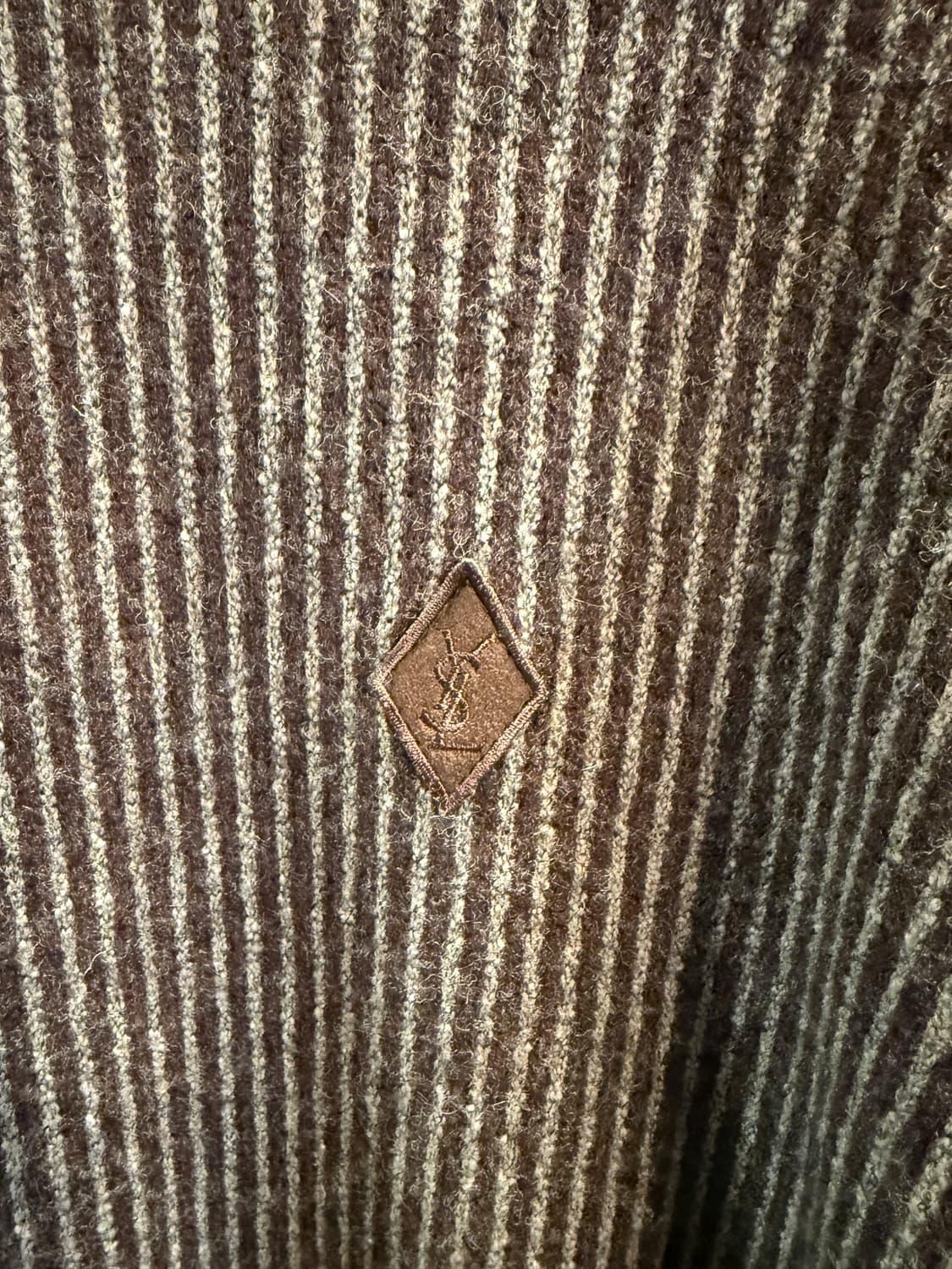 입생로랑 터틀넥 울 니트 브라운 95 상품이미지5