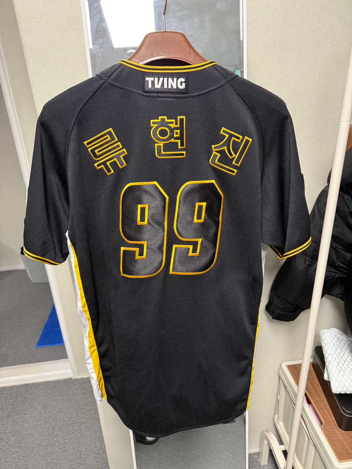 한화이글스 밀리터리 어센틱 유니폼XL 류현진마킹 상품이미지2