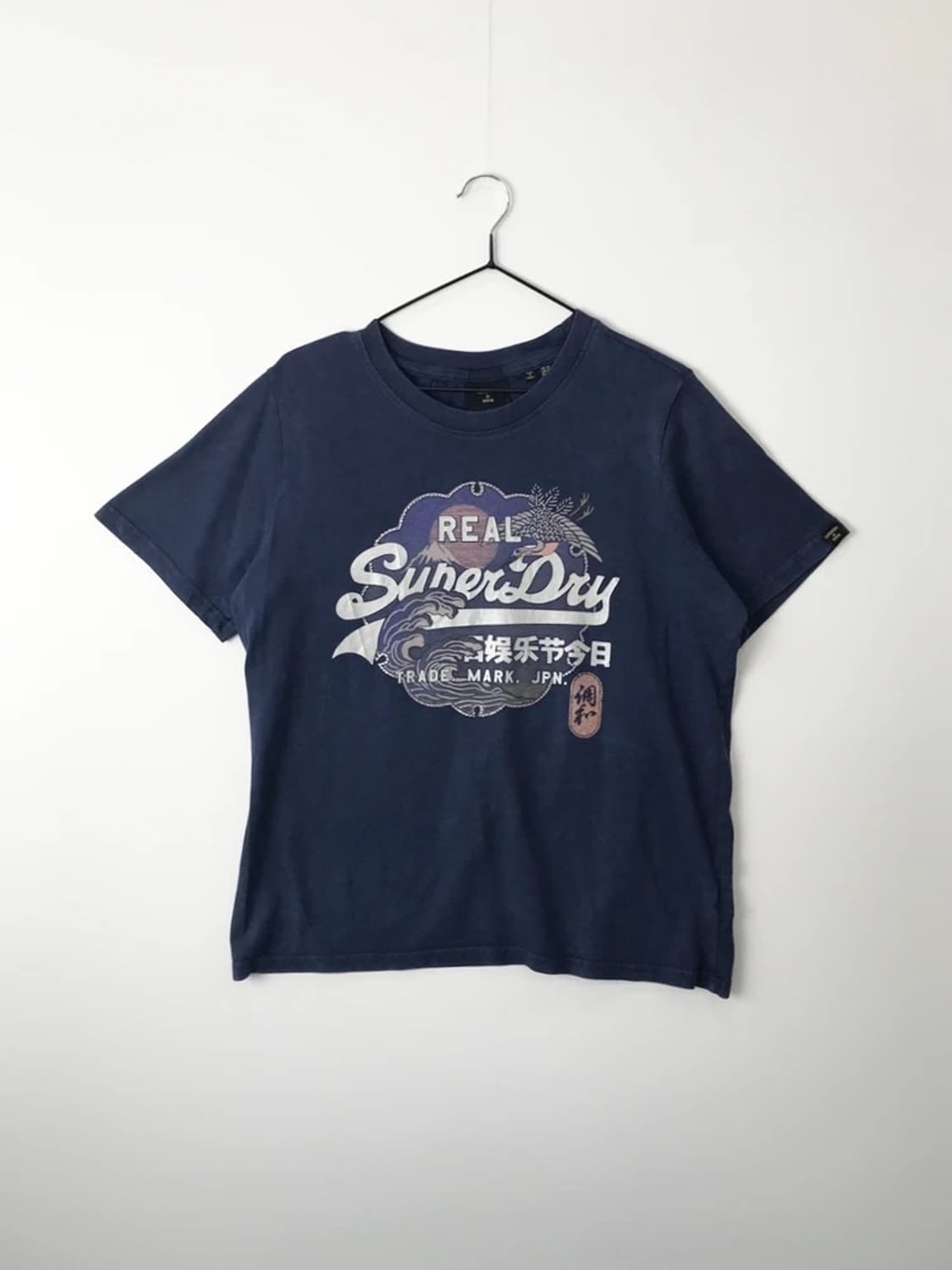 Superdry Navy Logo Graphic Tee 상품이미지4