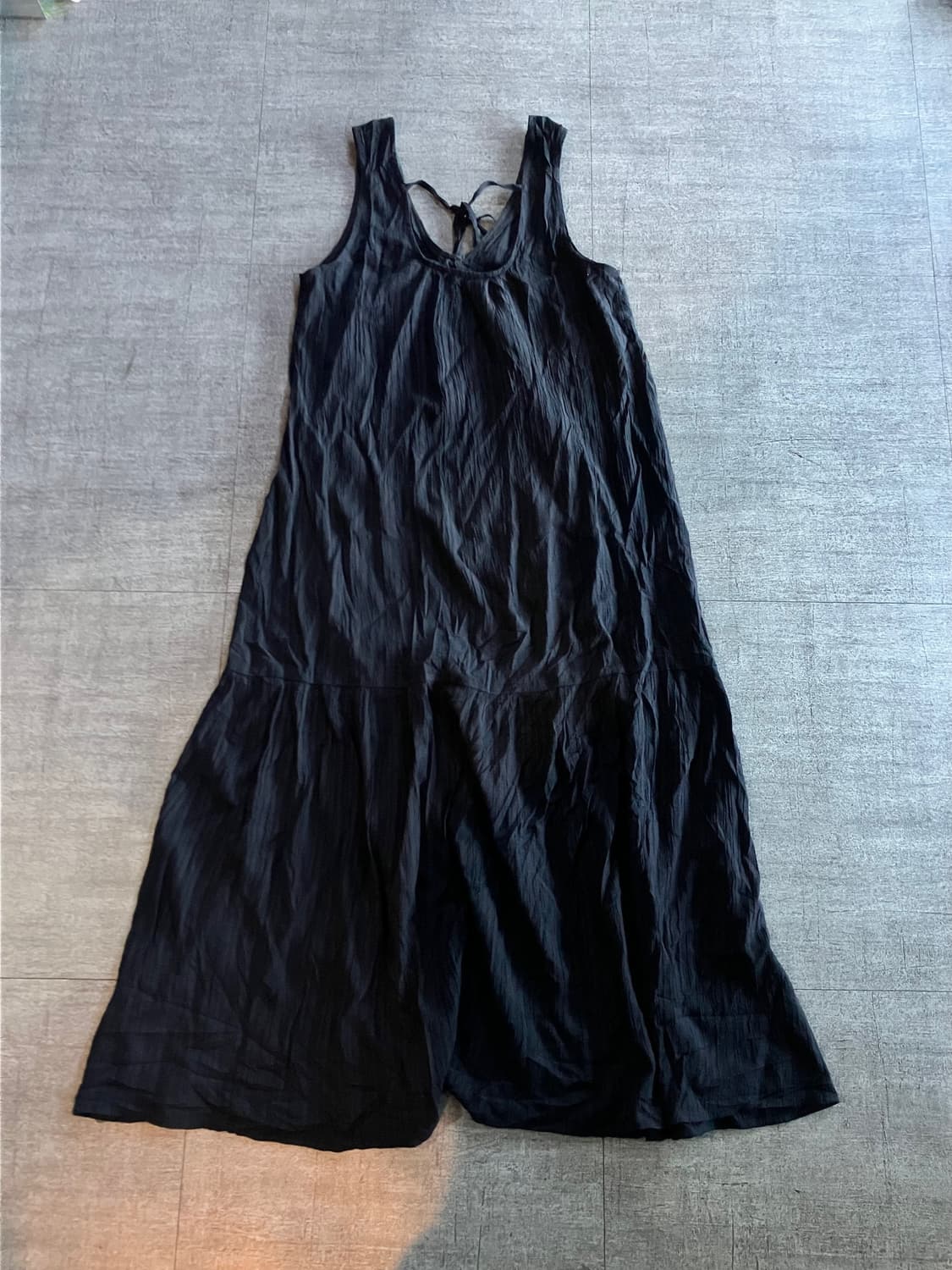 일본빈티지 하구미모리걸 달천깔페어리 린넨 롱원피스 상품이미지1