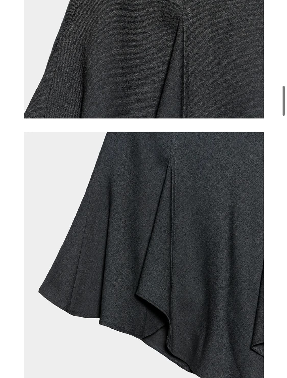 [gyeong] 경 드레이프 스커트 Draped Skirt 레이어드스커트 상품이미지6