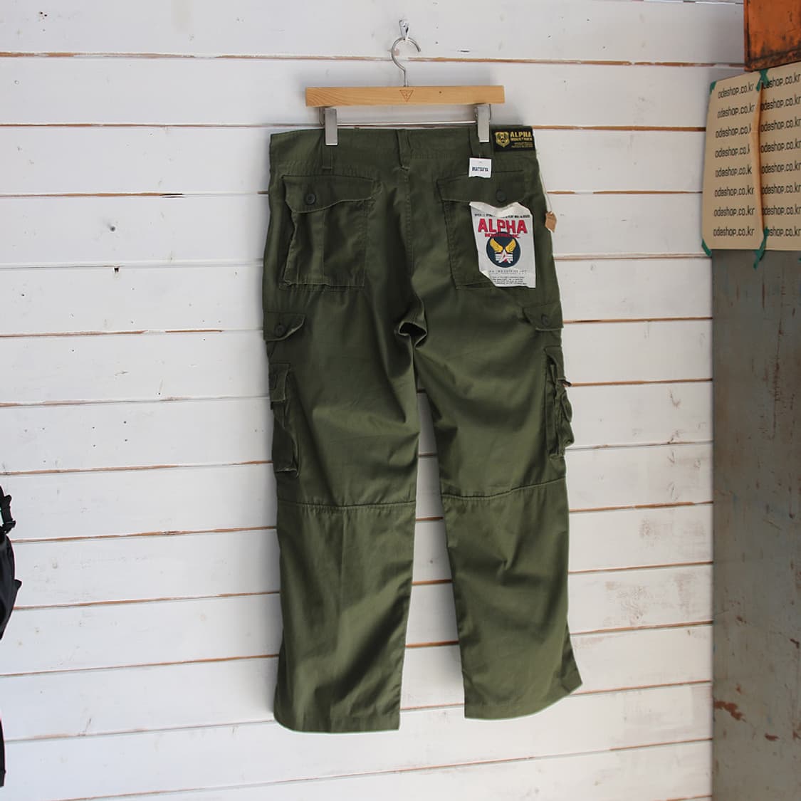 (착용컷) 알파 인더스트리 카고 팬츠 (남성용 35.5) 상품이미지3