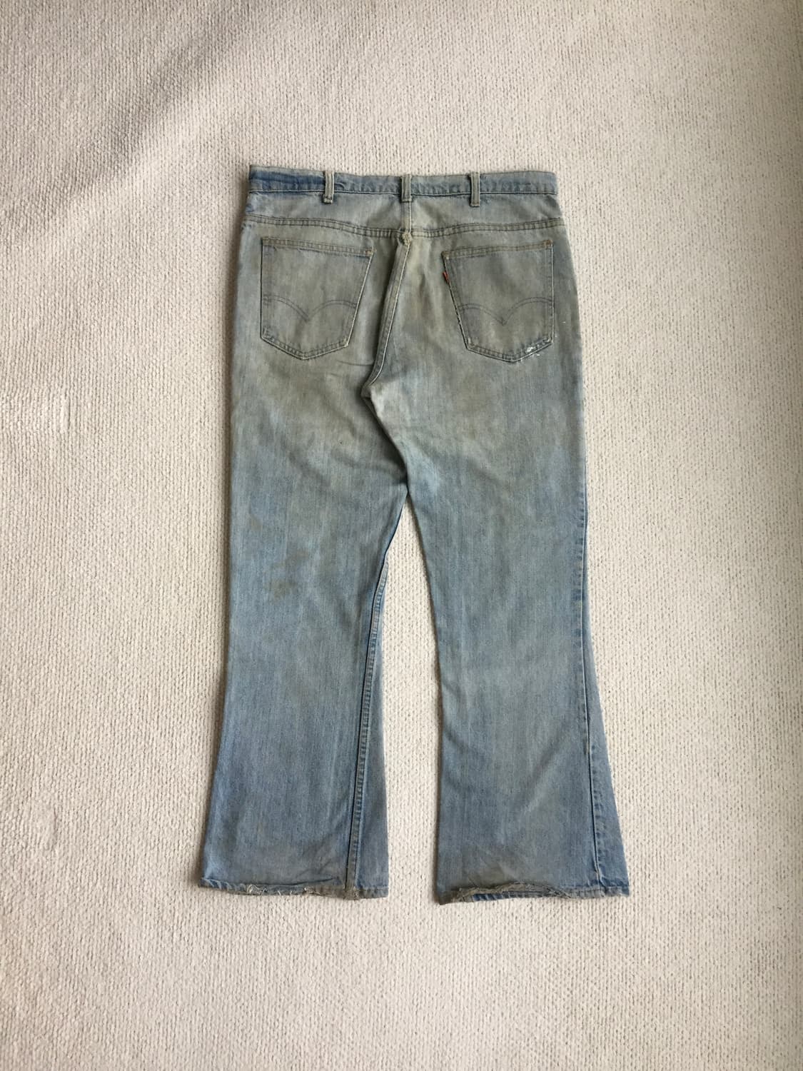 70‘s levis 646 블랭크탭 벨바텀 부츠컷 굿페이딩 상품이미지5