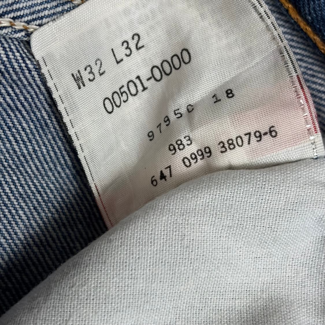 90s 리바이스 501 데님 팬츠 청바지 상품이미지8