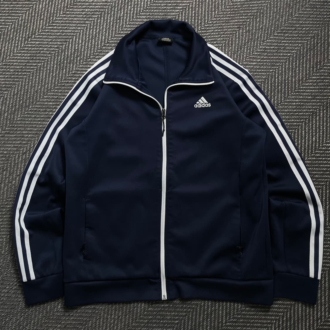 아디다스 올드스쿨 클래식 트랙탑 져지 네이비 y 4566 상품이미지2