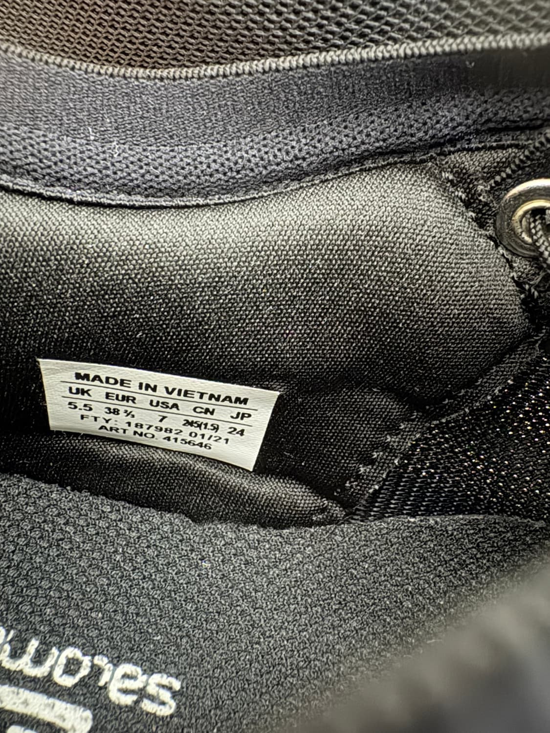 살로몬 꼼데가르송 Salomon/ 센스필 블랙 / 240 상품이미지6