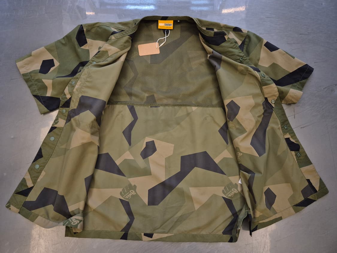 그립스와니 카모 나일론 베이스볼 셔츠 상품이미지2