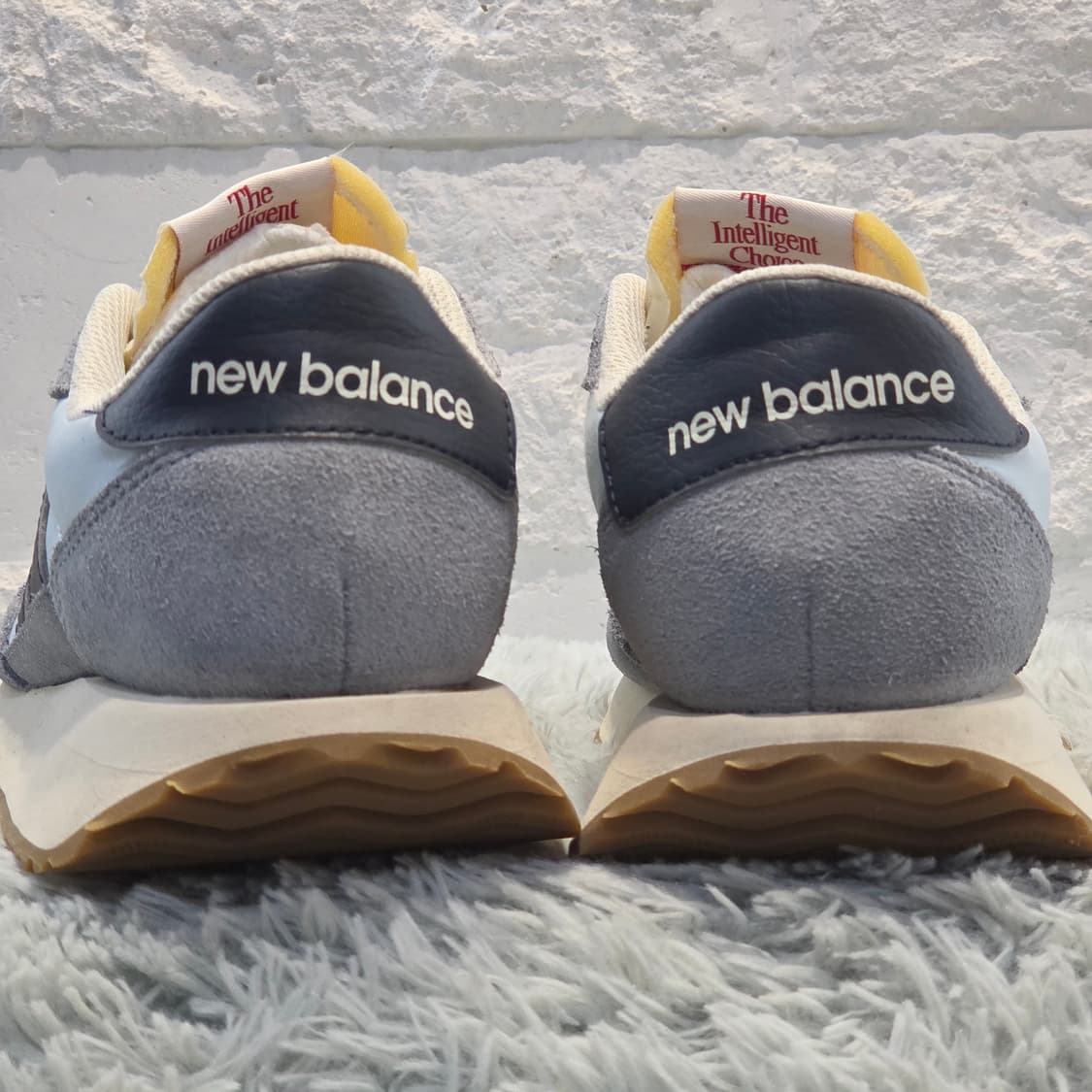 3q-4:뉴발란스 237 그레이 네이비 (230mm)-상태굿 상품이미지3
