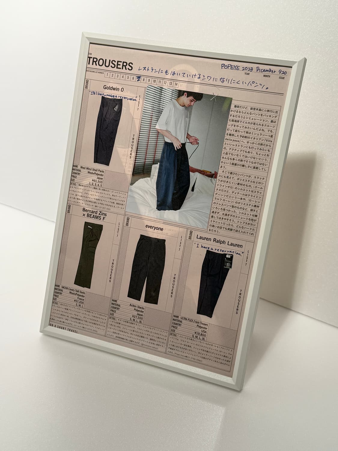 Popeye trousers poster 상품이미지1