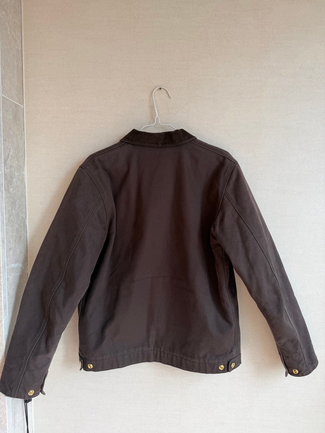 칼하트 윕 OG 디트로이트 자켓 토바코 블랙 s 상품이미지4