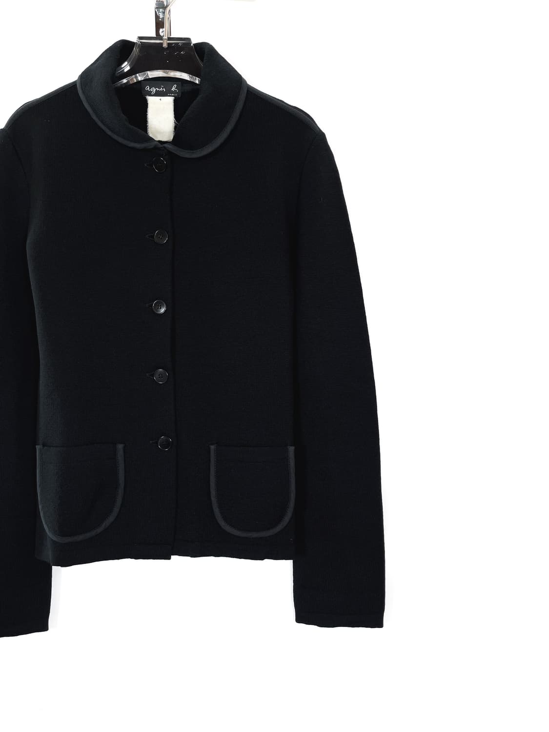 90’s 아네스베 라운드카라 버튼 자켓 상품이미지3
