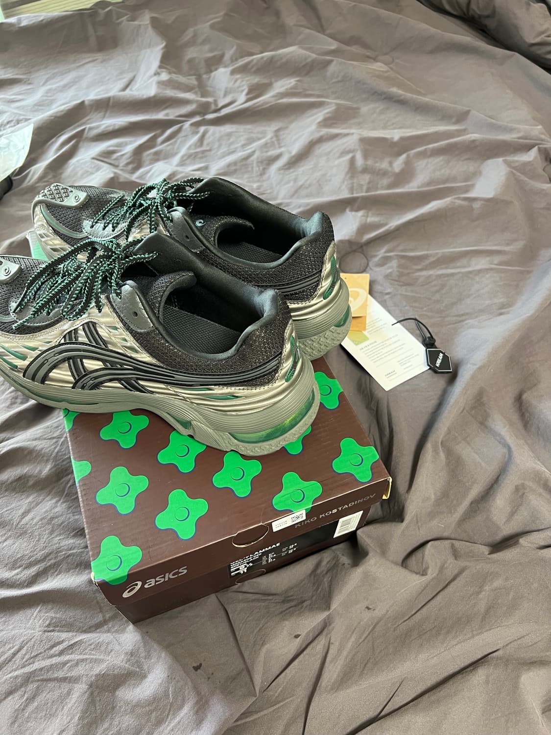 (W275) 아식스 키코 코스타디노브 젤 플라메 그레이 블랙 상품이미지2