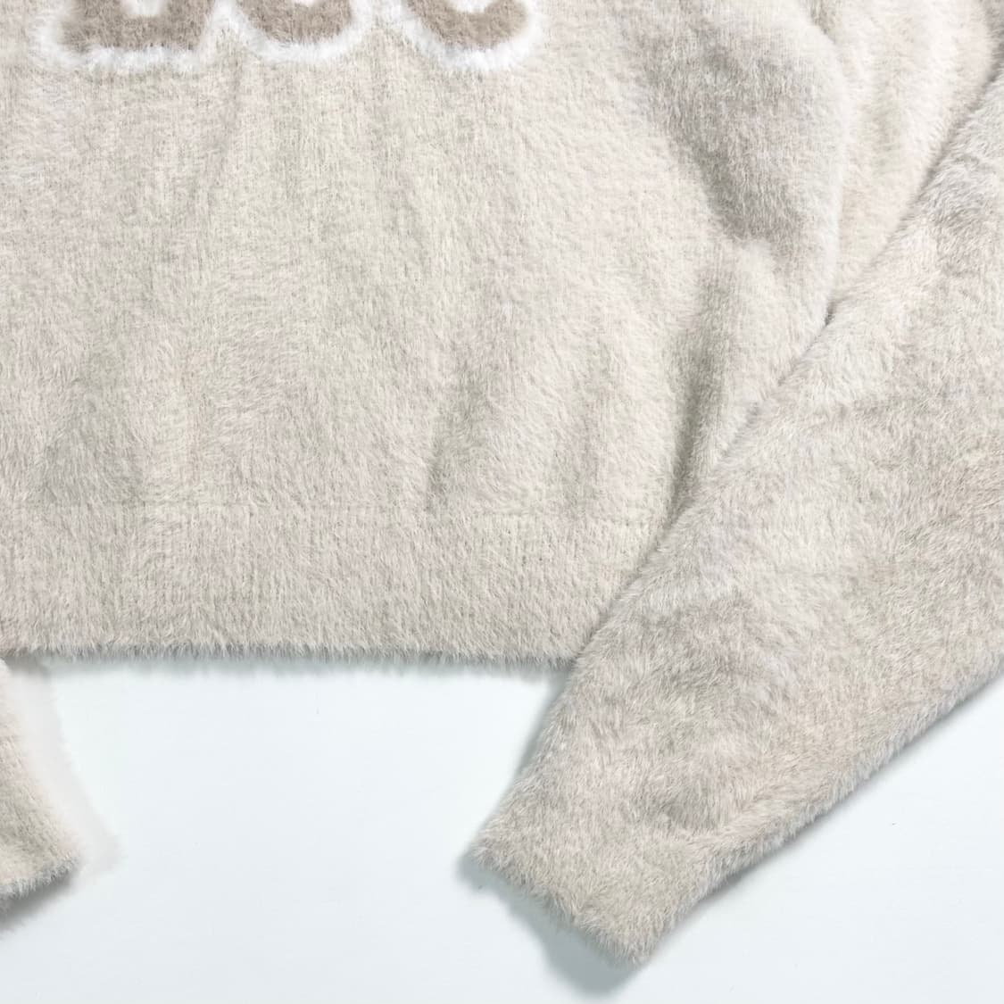 Lee 리 플리스 크롭 니트  상품이미지4