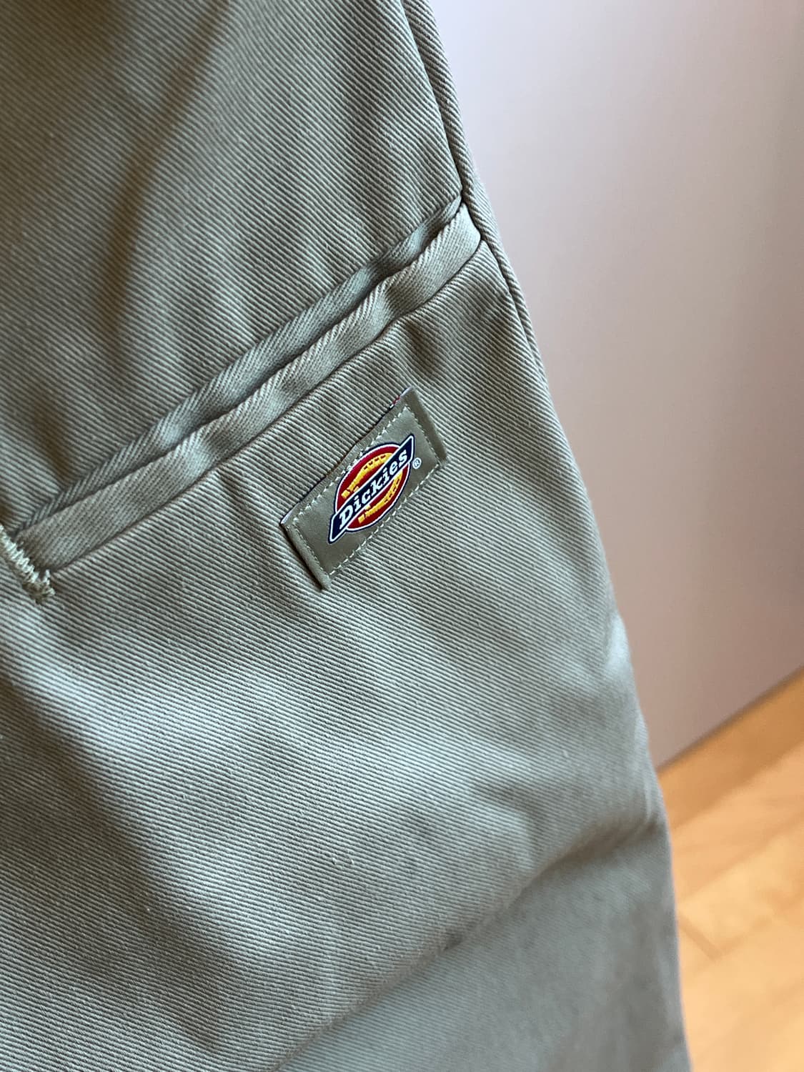 디키즈 더블니 워크팬츠 카키 31 상품이미지4