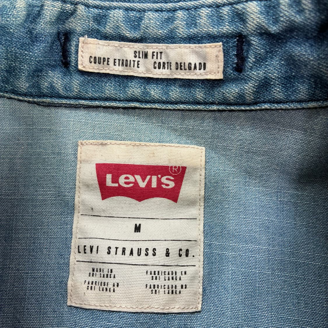 Levi's  리바이스 데님 웨스턴 셔츠  상품이미지5