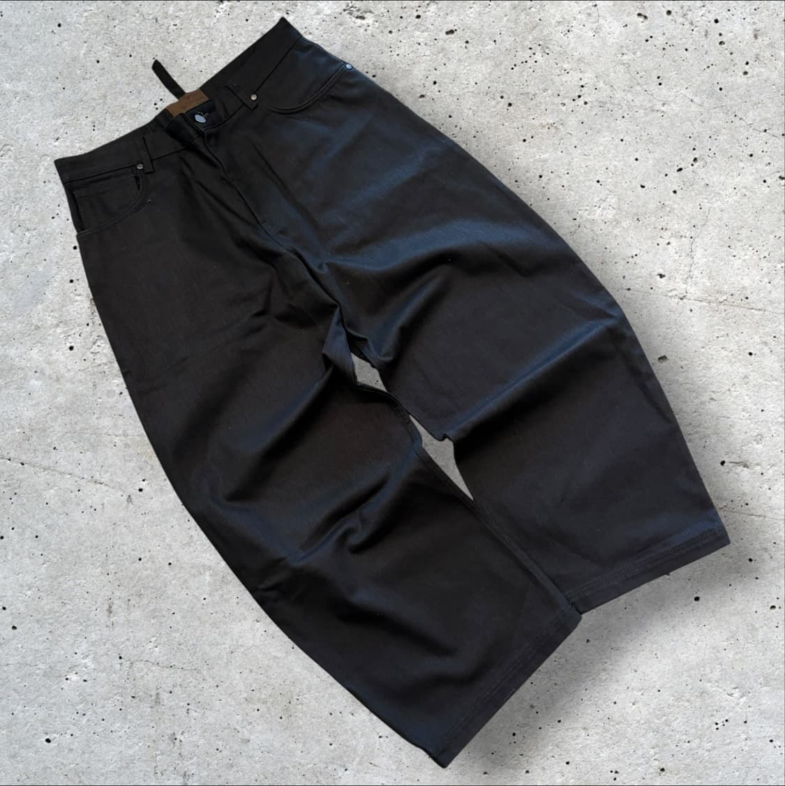 [32] 자라 x 스튜디오 니콜슨 블랙 와이드 데님 팬츠 D614 상품이미지1