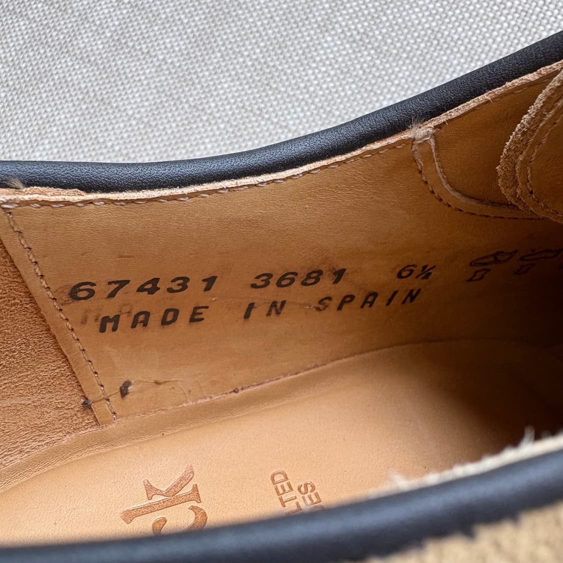 [새제품/255] Berwick 3681 데저트 스웨이드 브로그 윙팁 상품이미지9