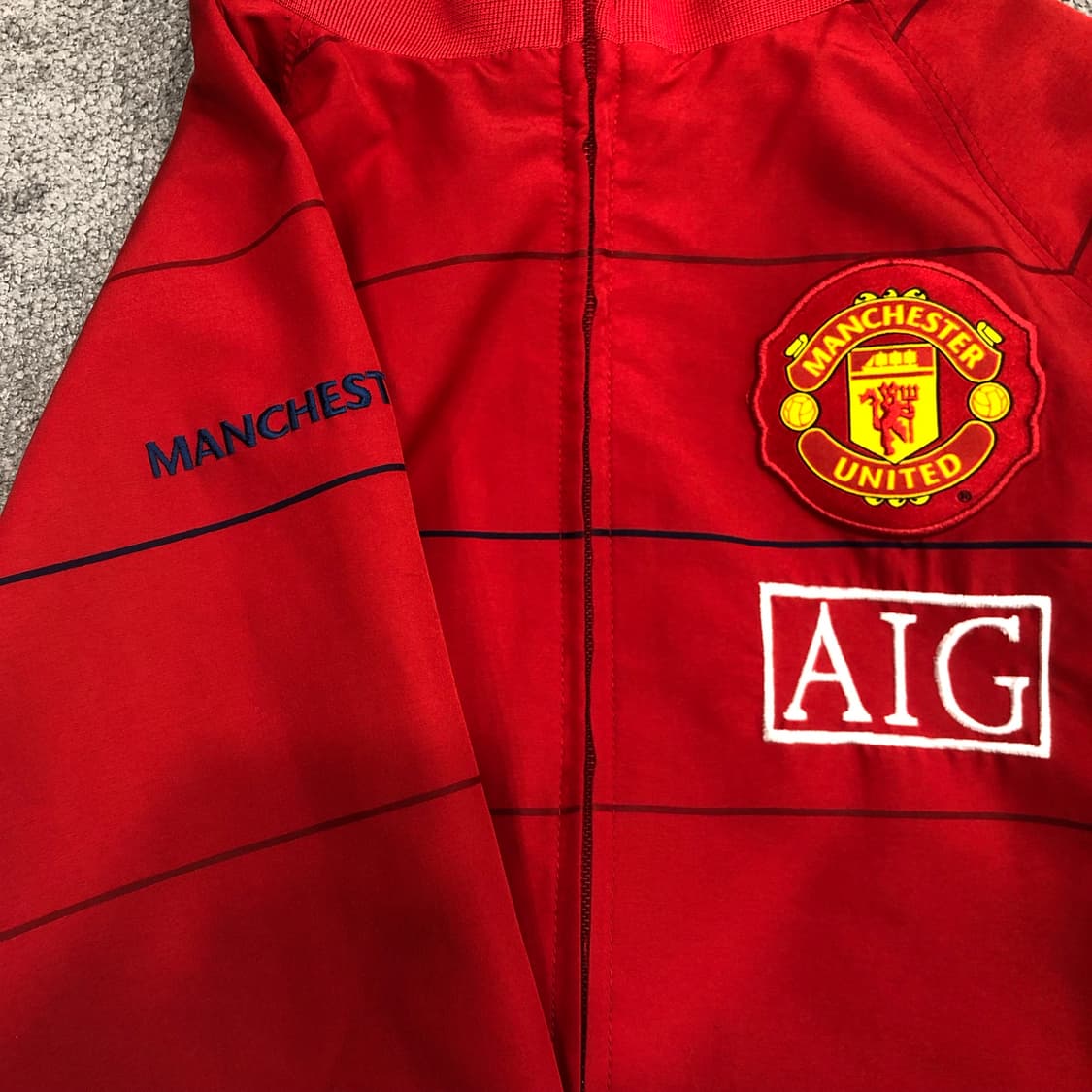 나이키 맨체스터 유나이티드 08-09 맨유 져지 윈드 트랙 자켓 상품이미지3