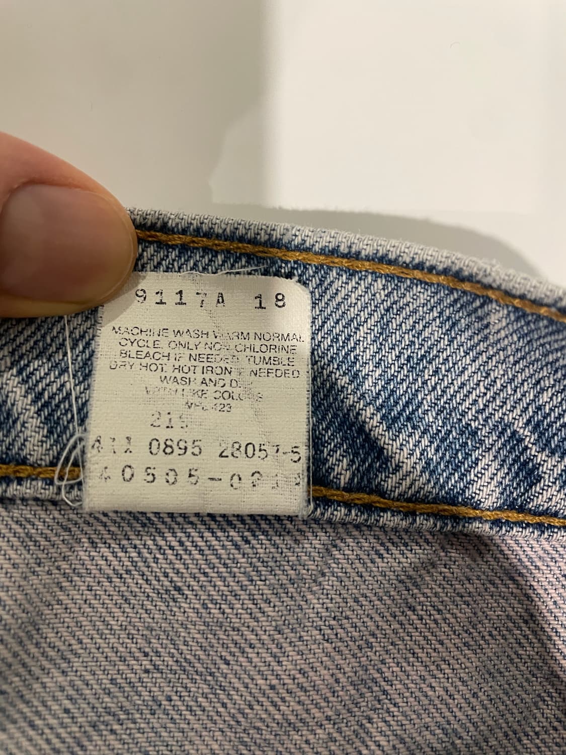 리바이스 505 오랜지탭 90‘ 상품이미지8