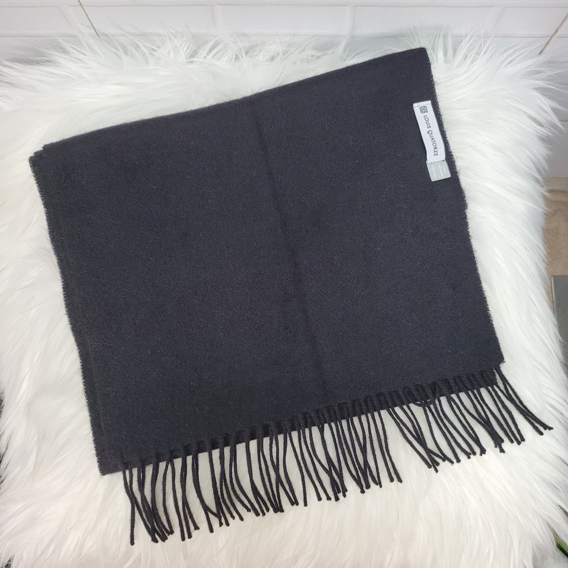 루이까또즈 100% 캐시미어 머플러 목도리 스카프 남여공용 새상품급 상품이미지4