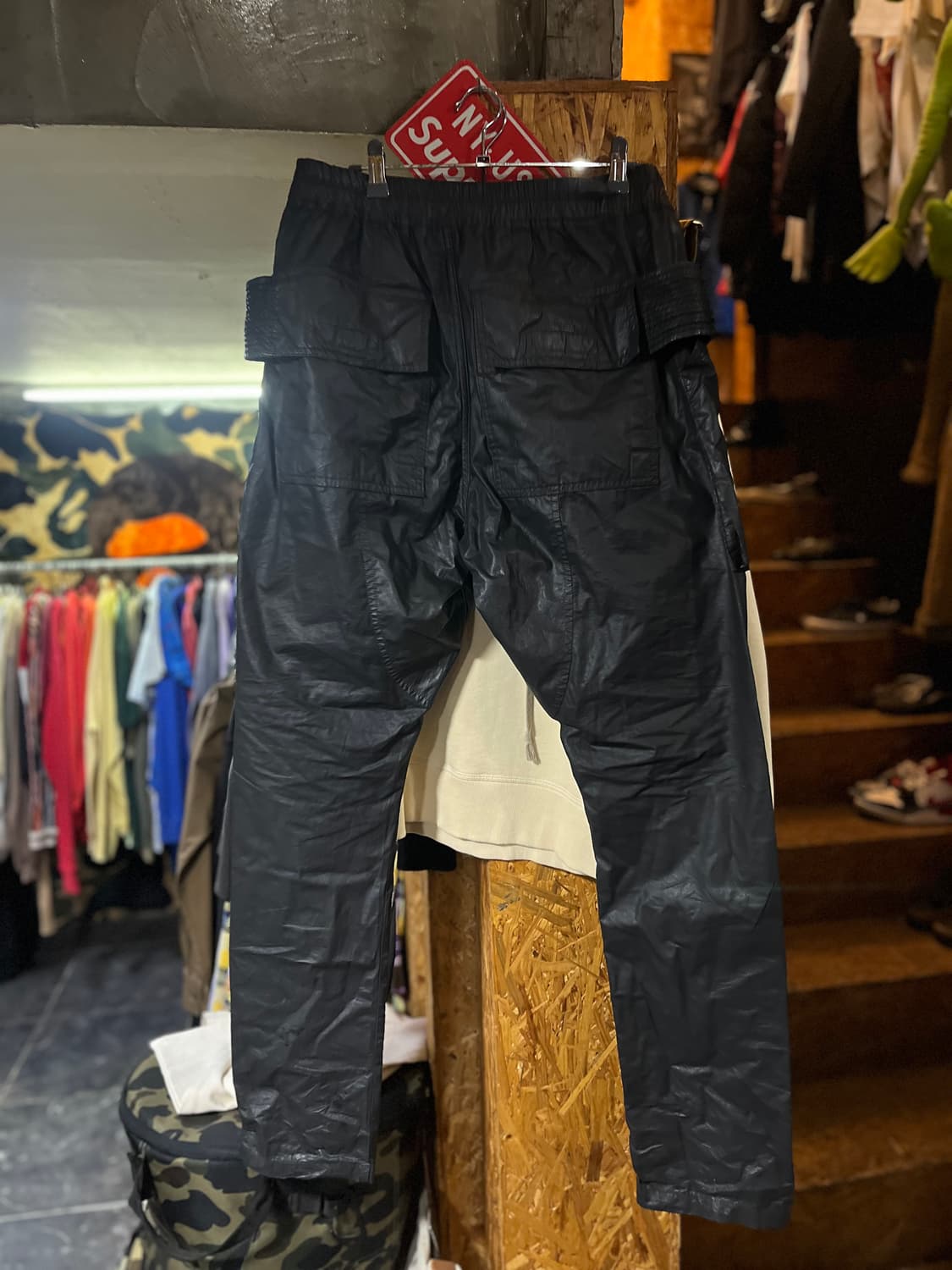 릭오웬스 태권도 코팅팬츠 XL 상품이미지5