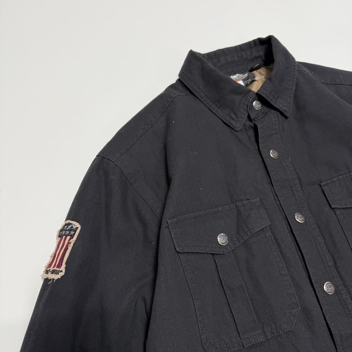 할리데이비슨 누빔 셔츠 자켓  상품이미지6