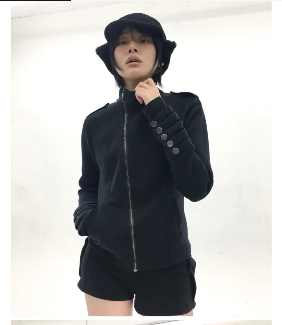 ALTERMASAKI 사선 나폴레옹자켓Masaki Essential J1 상품이미지3