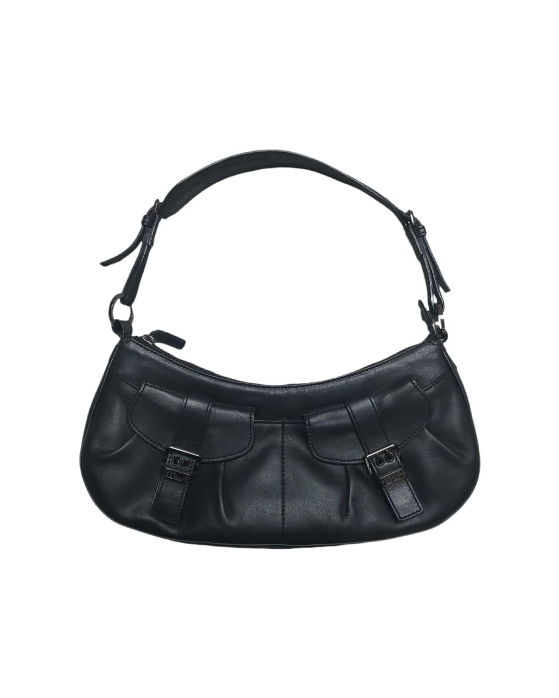 디올 빈티지 스트릿 시크 본디지 레더 숄더백 상품이미지1