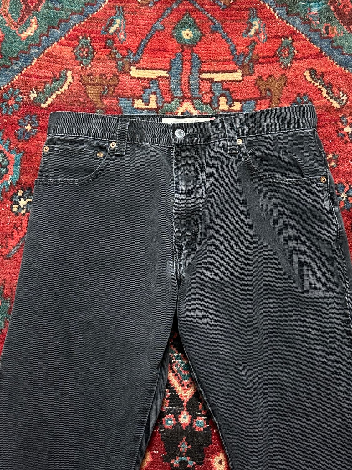 00's 리바이스 517 블랙 부츠컷 플레어진 상품이미지5