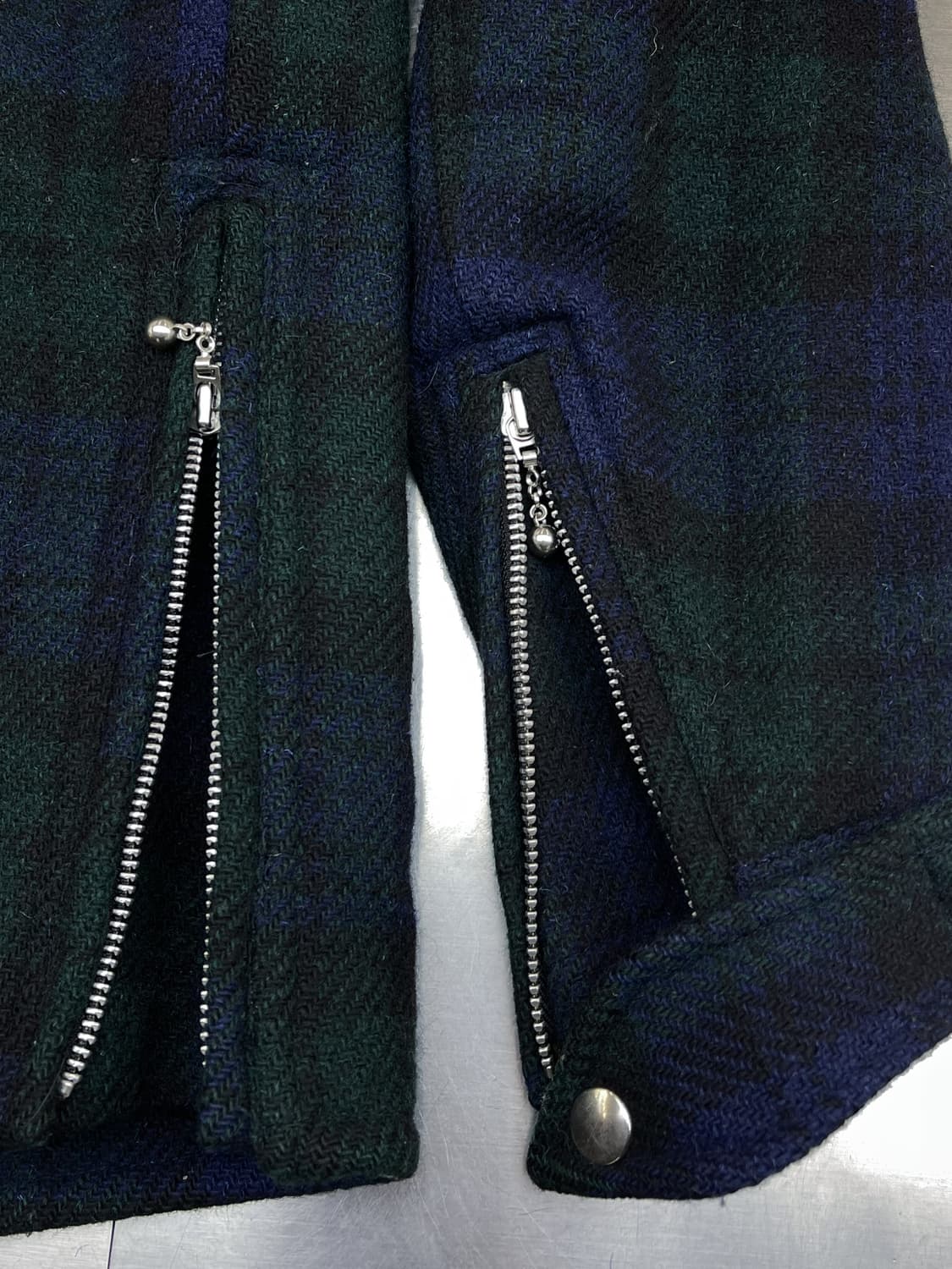 로우라이더 90s 해리스트위드 울 라이더 자켓 상품이미지5