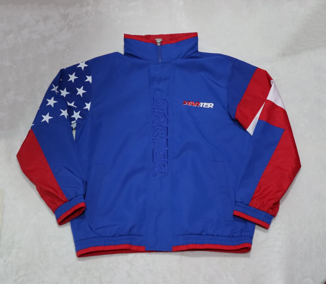 스타터 성조기 바람막이 점퍼 상품이미지1