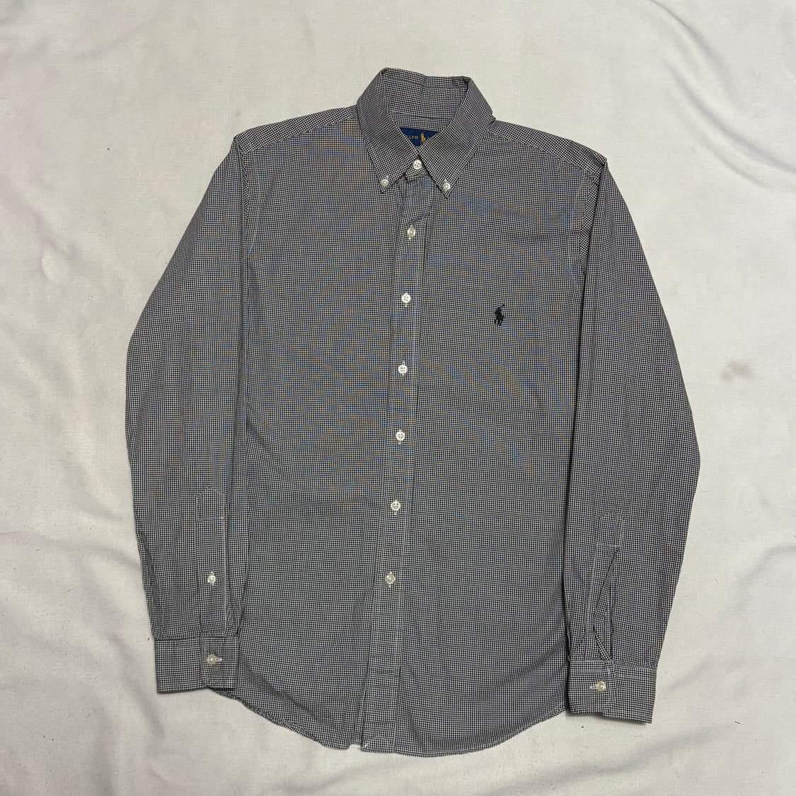 S 폴로랄프로렌 블랙 체크 셔츠 상품이미지2