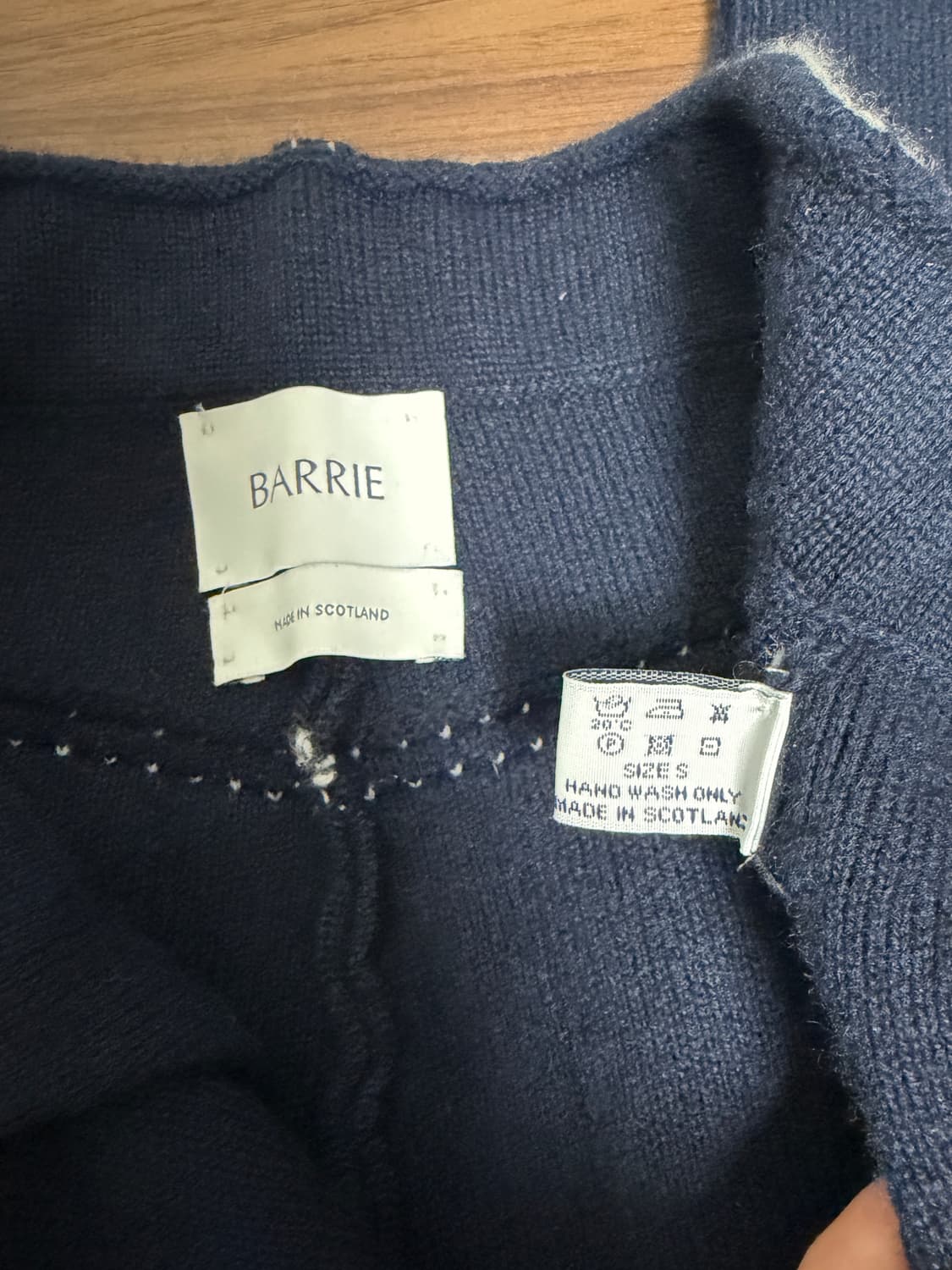 BARRIE 배리 캐시미어 데님 팬츠 상품이미지5
