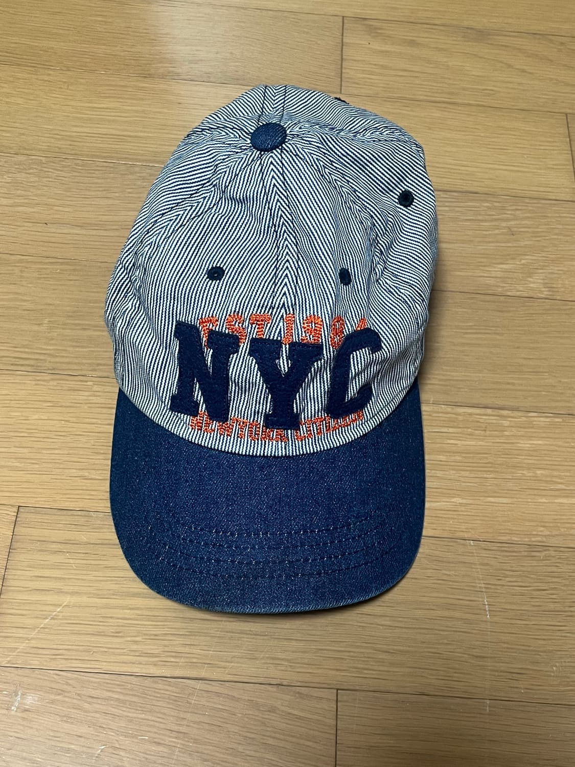 NYC 스트라이프 볼캡 상품이미지1