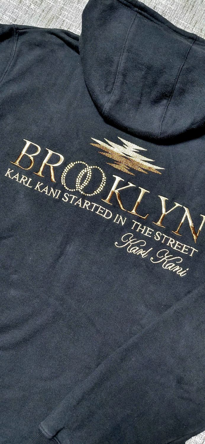 Karl Kani 칼카니 후드집업 XXXL 블랙 상품이미지7